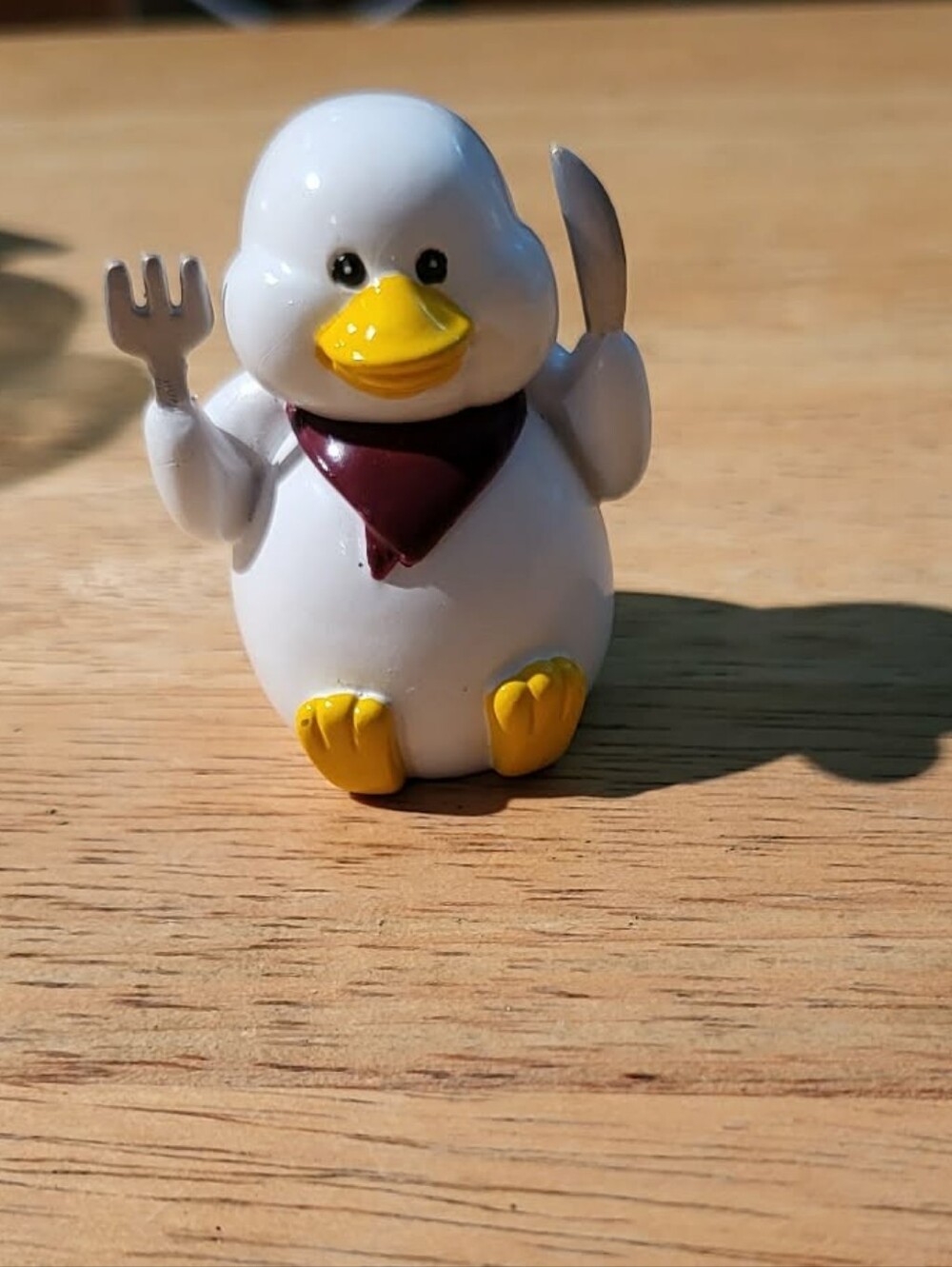 Ganz Webkinz Chow Down Duck Figure